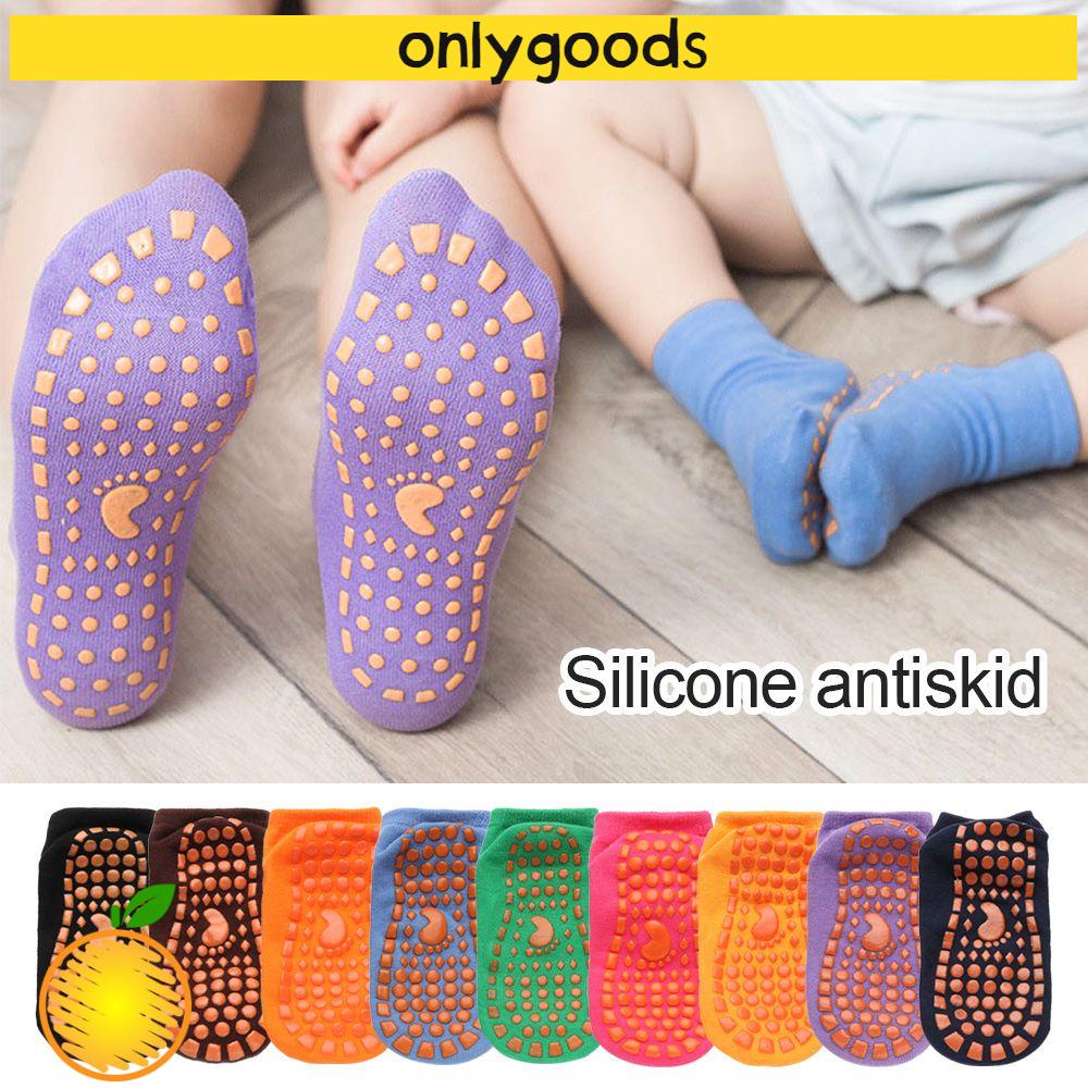 1 Đôi Vớ Massage Chân Chống Trượt Bằng Cotton Nhiều Màu Sắc Dành Cho Người Lớn Trẻ Em