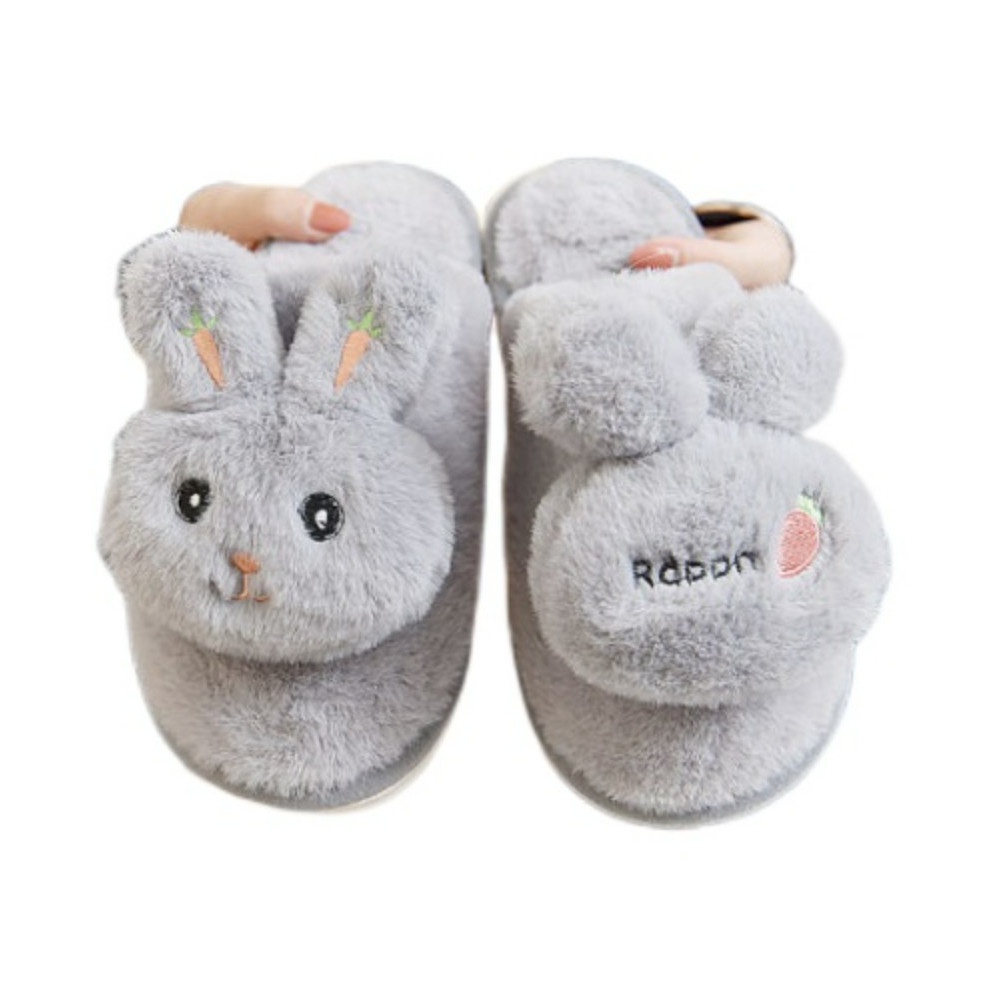 Dép bông đi trong nhà thiết kế dễ thương ấm áp mùa đông thời trang