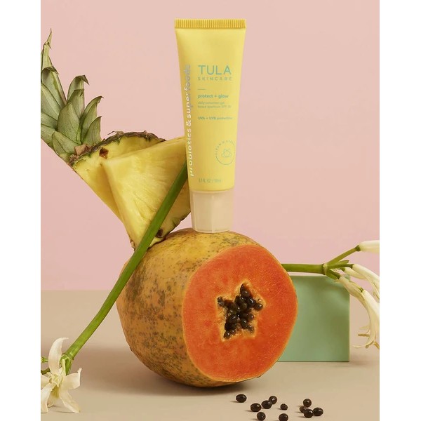 [ Thanh Lý ] Tula Skincare - Kem Chống Nắng Căng Bóng Tula Skincare Protect + Glow Daily Sunscreen SPF 30 50ml