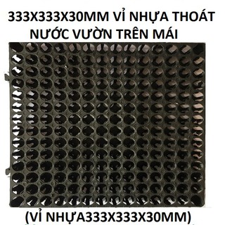 VỈ NHỰA THOÁT NƯỚC CHỐNG ÚNG NHẬP NƯỚC CÔNG TRÌNH TRỒNG CÂY TRÊN MÁI