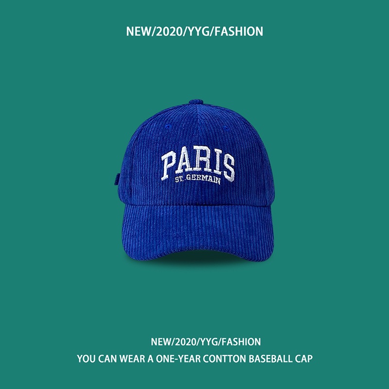 Mũ Lưỡi Trai Vải Nhung Mềm Mại Thời Trang Cho Cặp Đôi