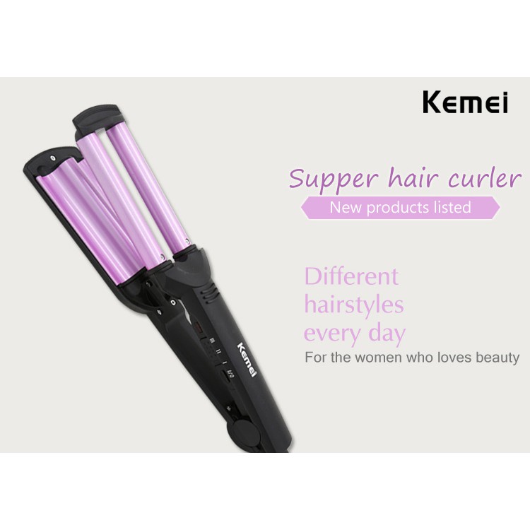 Máy bấm tóc gợn sóng KEMEI KM-2022