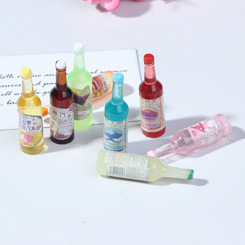 5 Chai Nước Soda Tỉ Lệ 1: 12 Trang Trí Nhà Búp Bê