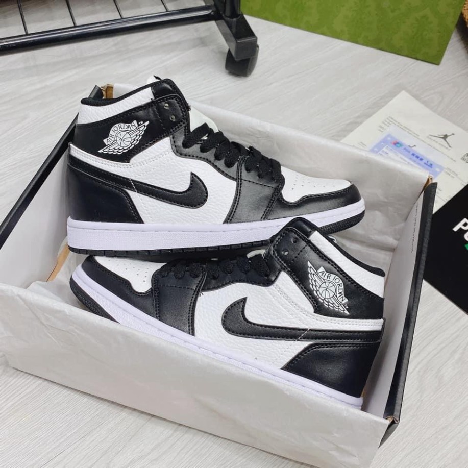 Giày Sneaker  J.D1 Nâu Cao Cổ Nam Nữ mới nhất full box