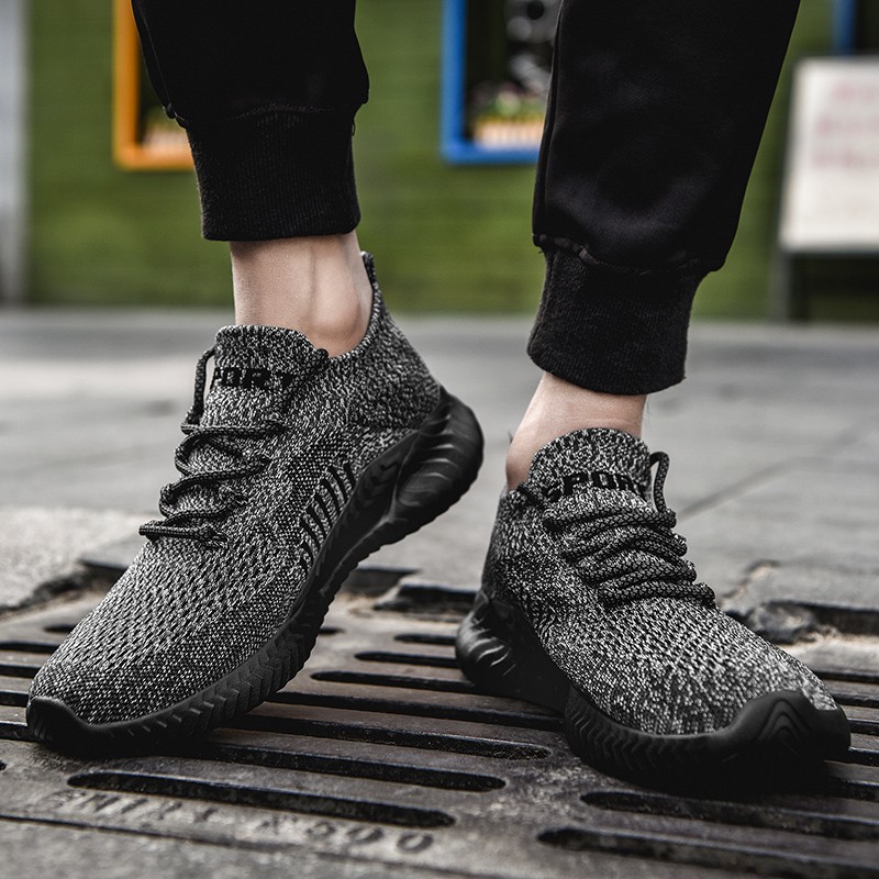 Giày Thể Thao Siêu Nhẹ Thoáng Khí Thời Trang Cho Nam Size 37-45