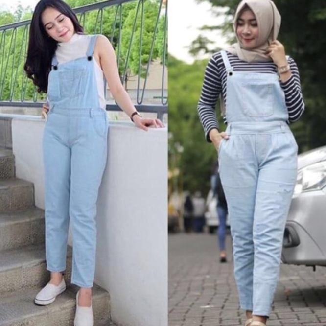 Jumpsuit Jumpsuit Quần Yếm hijab Các Cô Gái Tuổi Teen