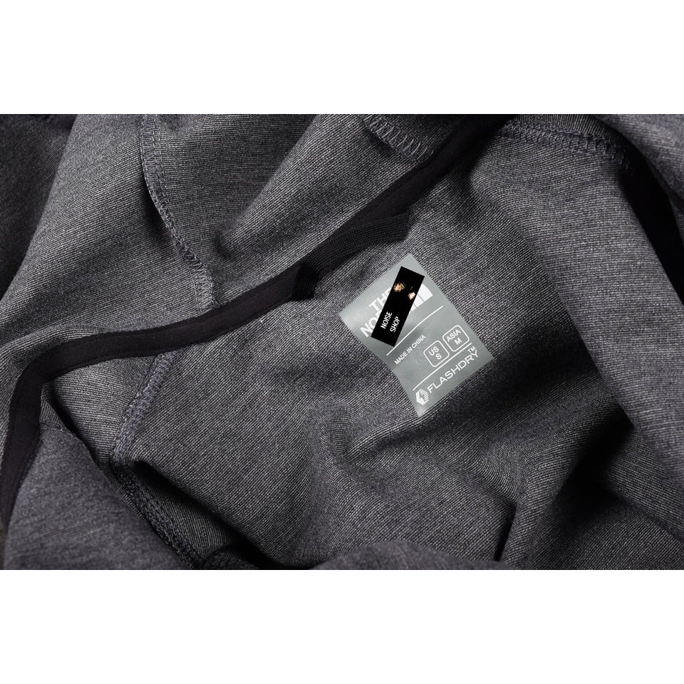 Áo Khoác Nỉ Mũ Ghi Khóa Da