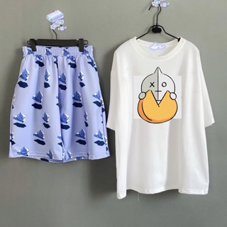 [ CÓ 7 MẪU - COMBO TIẾT KIỆM ] Set áo Van + short Van cảtoon BT21 Unisex