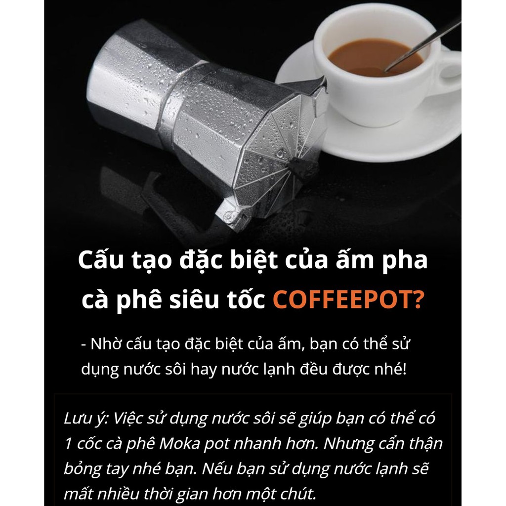 BÌNH PHA CAFE TỰ ĐỘNG _PHONG CÁCH KIỂU Ý