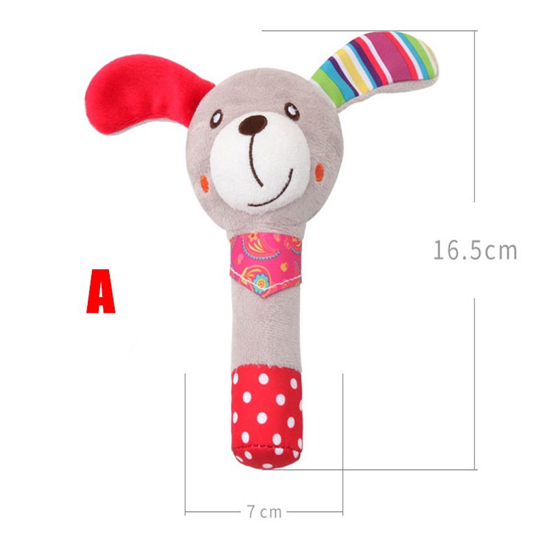 Đồ Chơi Thú Nhồi Bông Treo Xe Đẩy Cho Bé