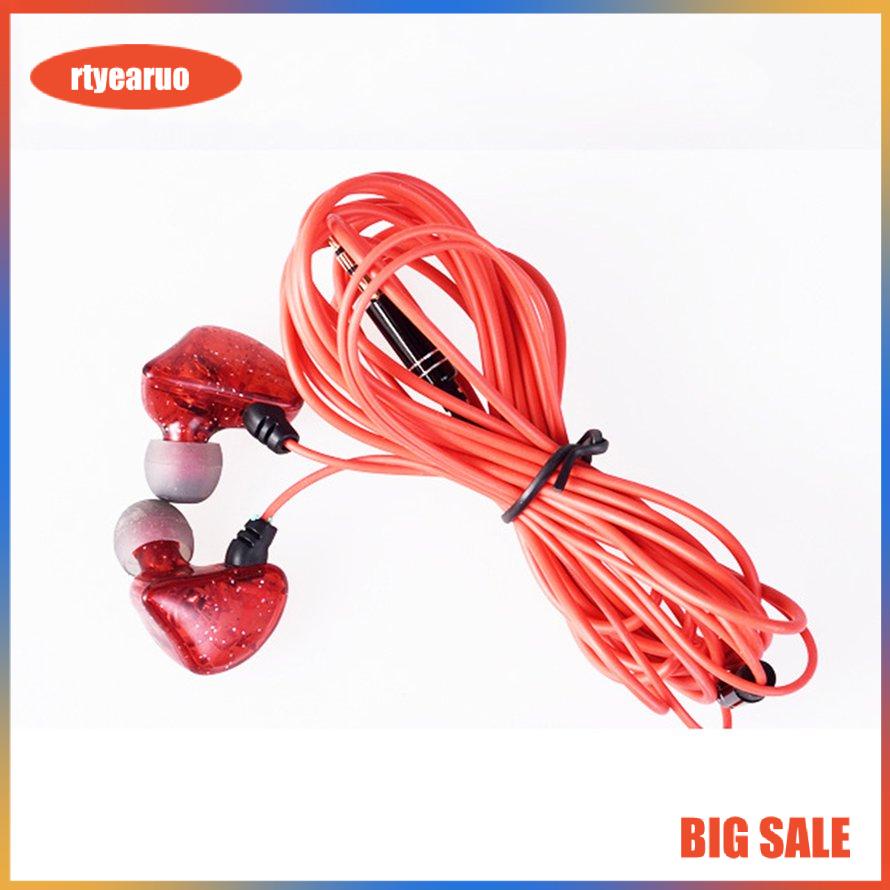 ✨Tai nghe ✨ cáp kéo dài âm thanh nổi Hi-Fi trong tai 3m Tai Nghe Nhét Tai Có Dây Gaming