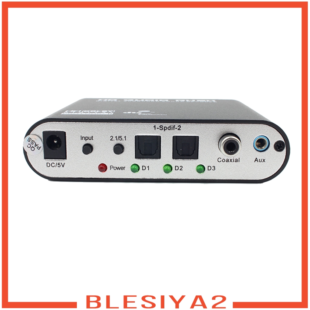 Bộ Giải Mã Âm Thanh Kỹ Thuật Số SPDIF / DTS / AC-3 Coaxial Dlby 2 5.1 CH