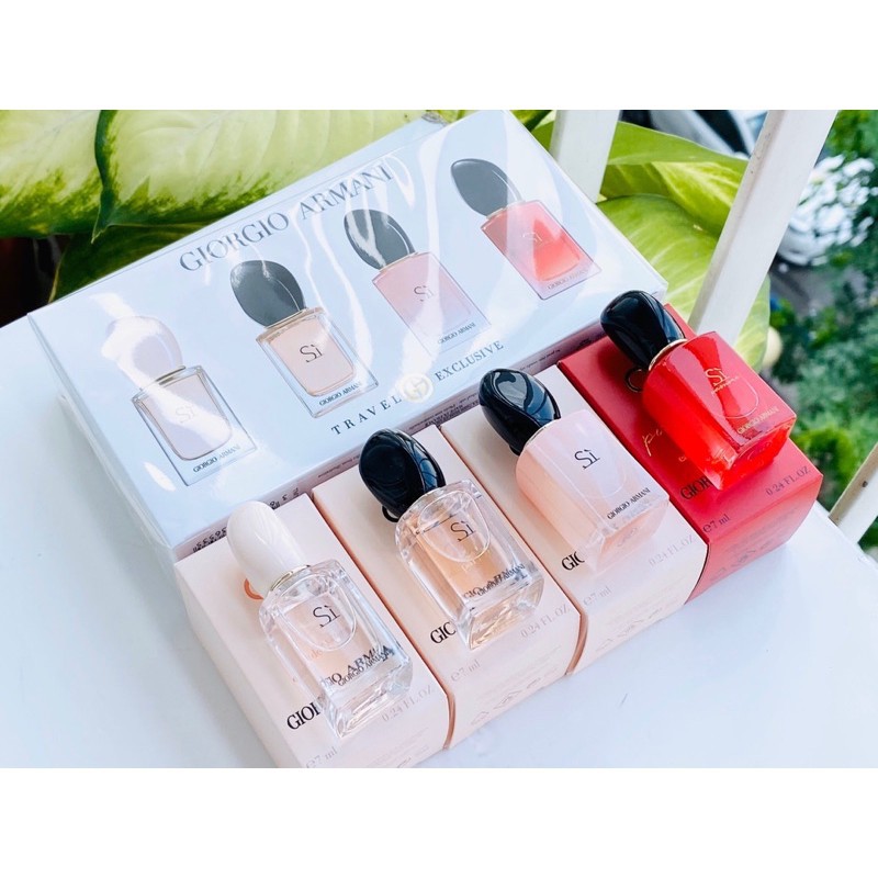 [CHÍNH HÃNG] Nước Hoa Giorgio Armani Sì 4 Chai | BigBuy360 - bigbuy360.vn
