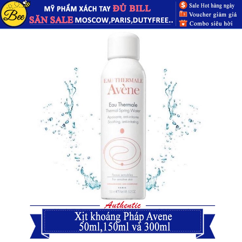  Xịt khoáng Pháp Avene 50ml,150ml và 300ml