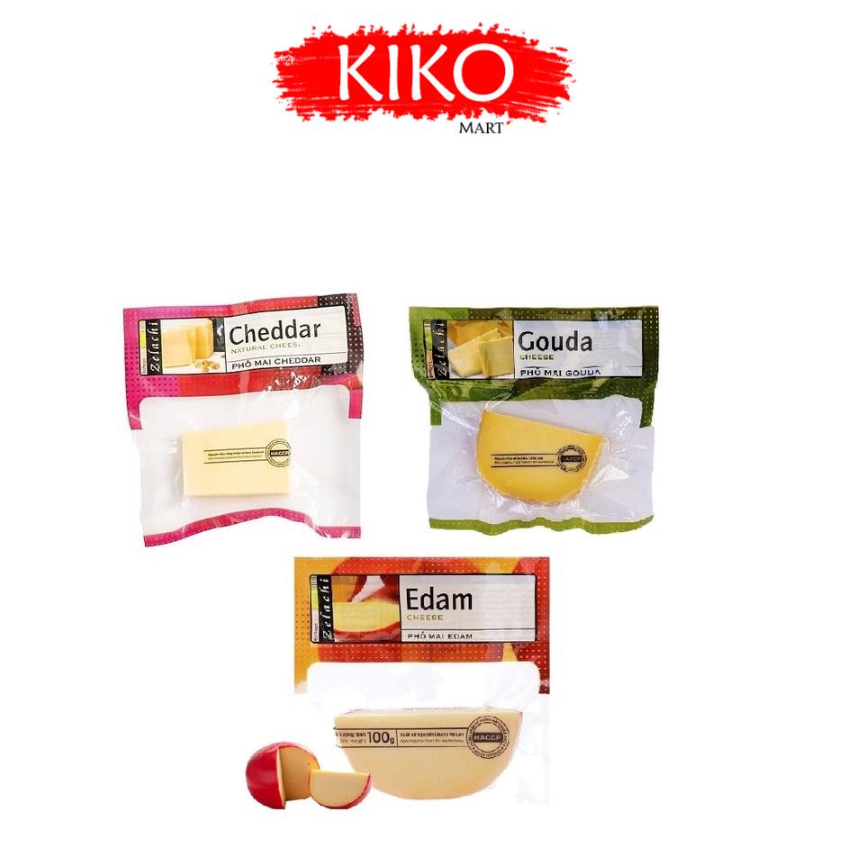 ZELACHI PHÔ MAI CỤC GOUDA/EDAM/CHEDDAR 100G