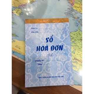 Sổ hóa đơn bán lẻ 2 liên, 3 liên (100 tờ)