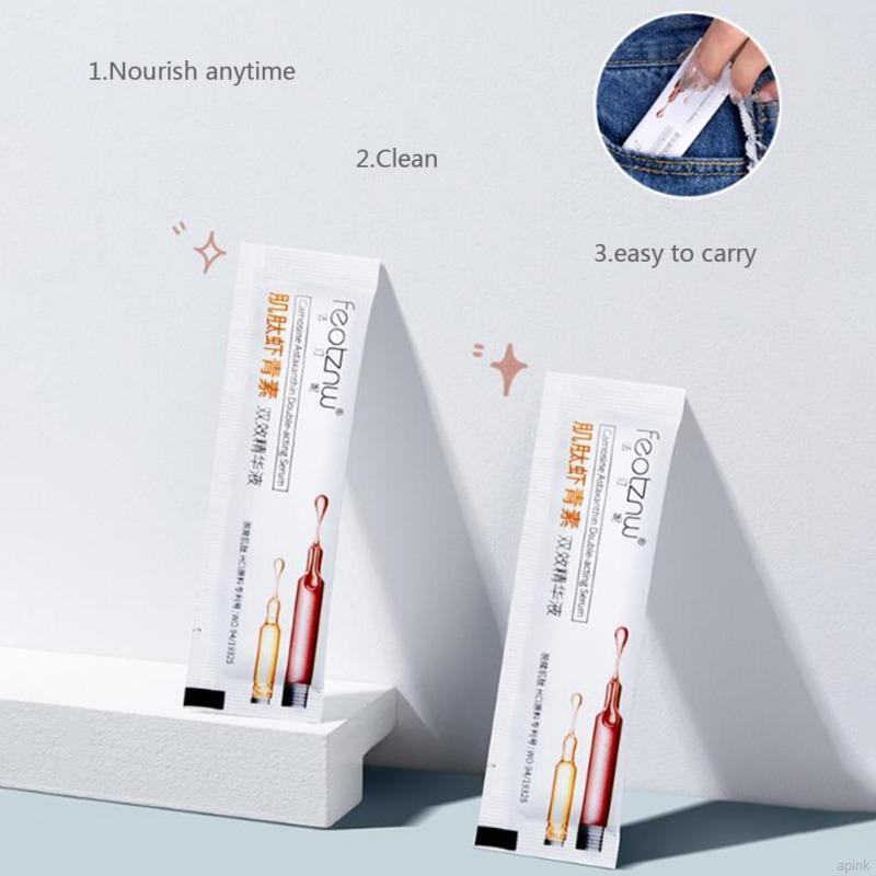 Set 60 Tinh Chất Astaxanthin Giúp Dưỡng Ẩm Làm Trắng Và Săn Chắc Da Hiệu Quả