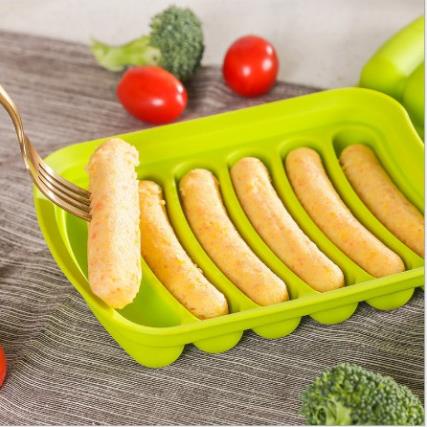 Khuôn Làm Xúc Xích,Khuôn Xúc Xích Silicon Cho Bé Ăn Dặm