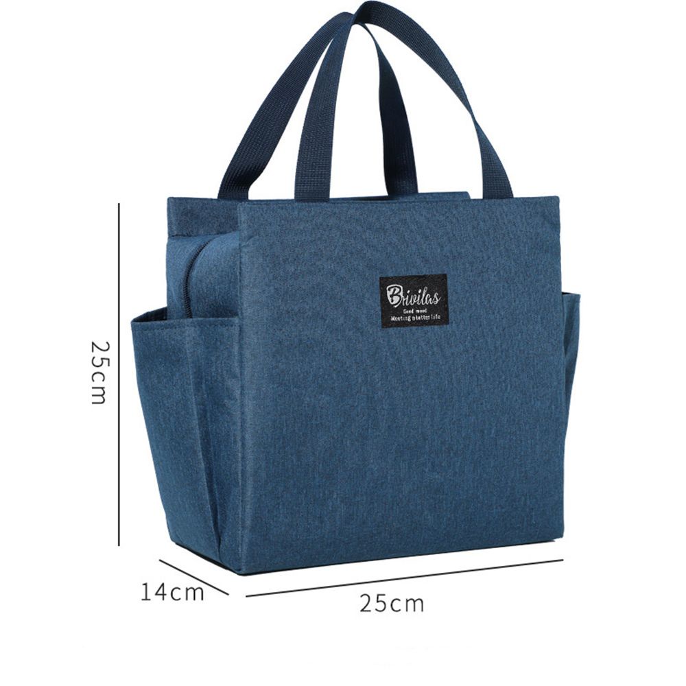Túi đựng thức ăn giữ nhiệt hai ngăn chống thấm nước thân thiện với môi trường