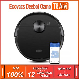 Ecovacs Deebot Ozmo T8 Aivi.hút bụi QT , lau nhà thông minh ( BẢO HÀNH 12 THÁNG )