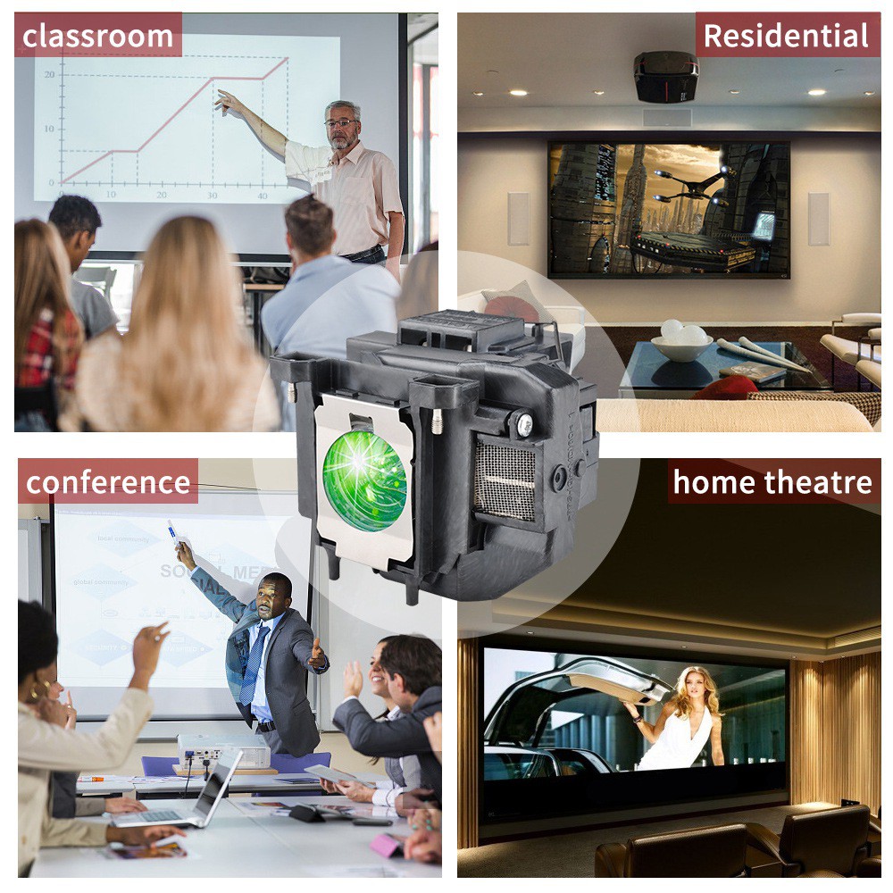 Đèn Led V13H010L67 Chuyên Dụng Cho Máy Chiếu Epson Eb-S02 Eb-S11 Eb-S12