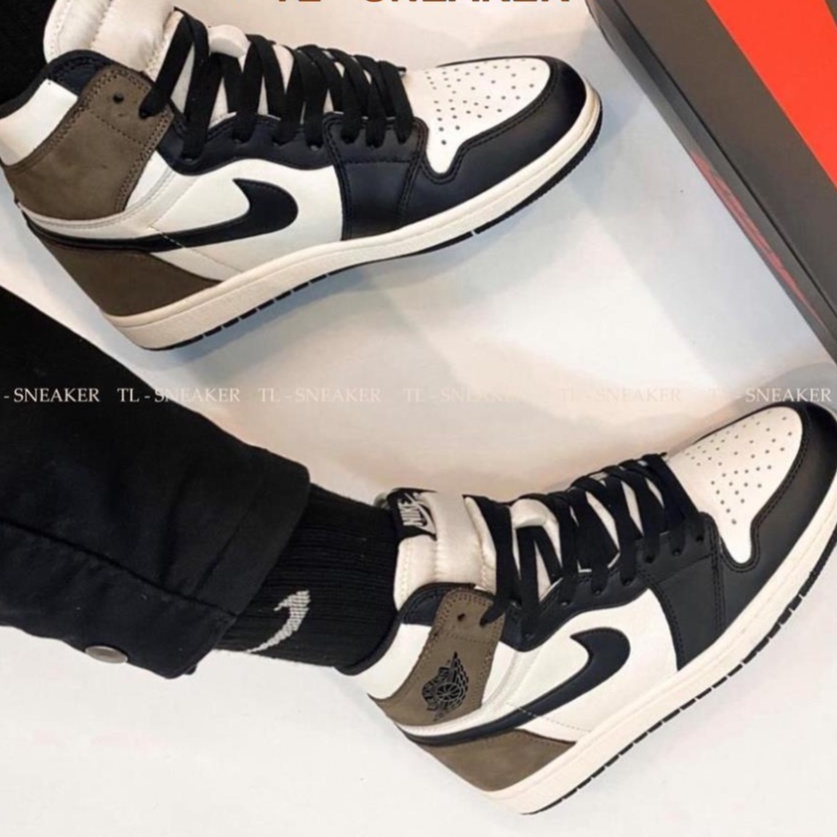Giày Thể Thao Nam Nữ Jordan JD1 High Xám Cổ Cao Thời Trang Full Box Bill | BigBuy360 - bigbuy360.vn