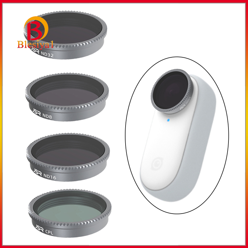 (Hàng Mới Về) Set 1 Bộ Lọc Ống Kính Nd8 Nd16 Nd32 Nd64 Cho Insta360 Go 2