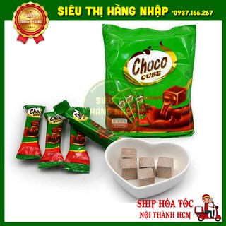 Thanh 5 viên kẹo choco cube HongKong