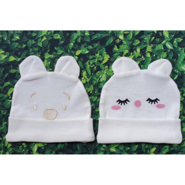 Mũ sơ sinh tai gấu Bunny chất đẹp