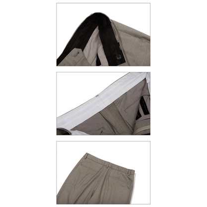 Quần vải KnitCompany dáng slim Hàn Quốc chính hãng