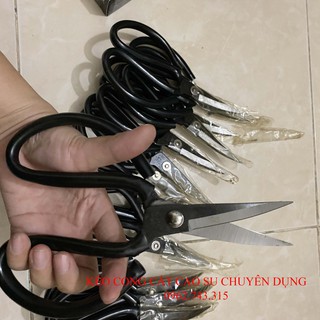 Kéo mỏ cong, cắt đế giày dép loại chuyên dụng