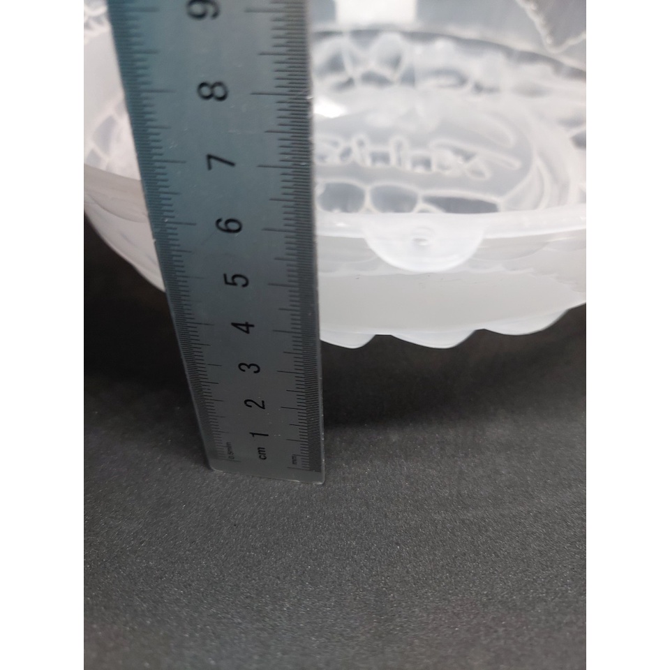 Khuôn nhựa làm rau câu Happy 25 cm - B3- VT