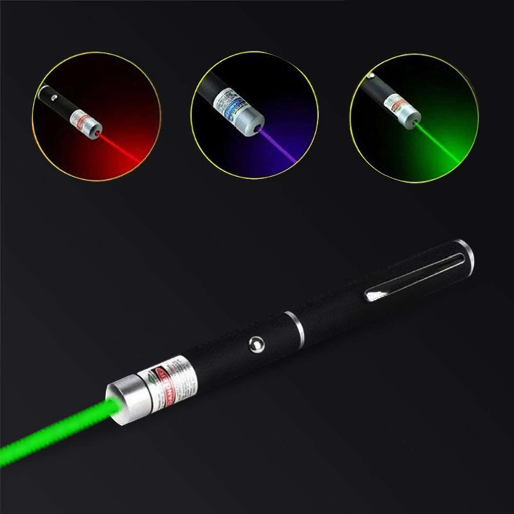 Bút Đèn Laser Chấm Đỏ Xanh Dương Xanh Lá Công Suất Cao 5MW Máy Đo Laser Mạnh Mẽ Bút Laser Xanh 405Nm 530Nm 650Nm-168