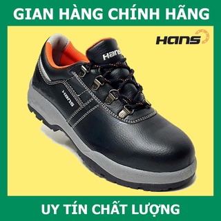 Giày bảo hộ hans hs-60 siêu nhẹ, da chất lượng cao, chống thấm nước, chống đâm xuyên, va đập mạnh