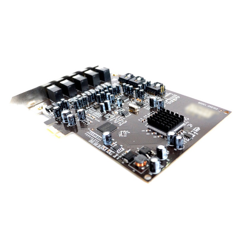 5.1 Sound Card PCI Express PCI-E Built-In Double Output Interface for PC Window XP/7/8