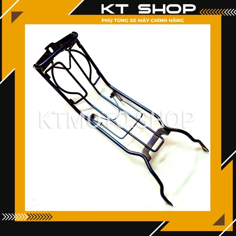 Baga xe máy titan cho xe Wave alpha, wave S, RSX, s110 - hàng đẹp chất lượng dày 10ly - cam kết chất lượng - KT Shop