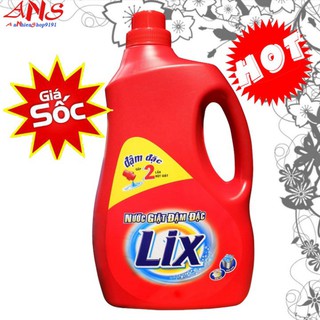[Hoangminh]  Combo 2 chai nước giặt Lix 3.8kg