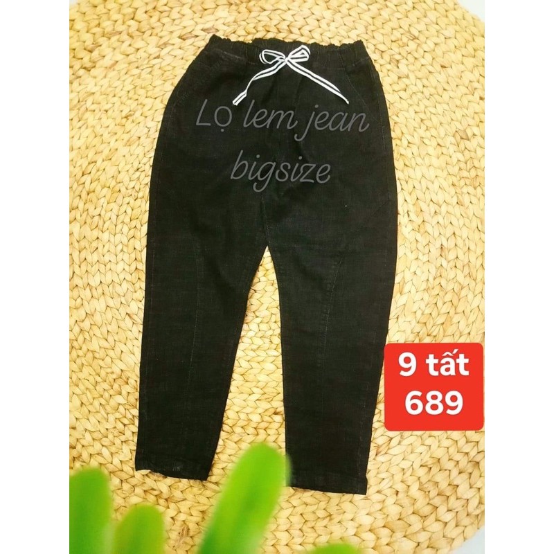 Quần jean nữ bigsize 9 tất 55kg - 95kg/lưng chum | BigBuy360 - bigbuy360.vn