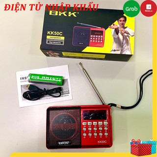 Loa nghe nhạc bkk kk50c, cắm usb, thẻ nhớ, nghe đài fm, nghe nhạc tiện dụng - bh 6 tháng