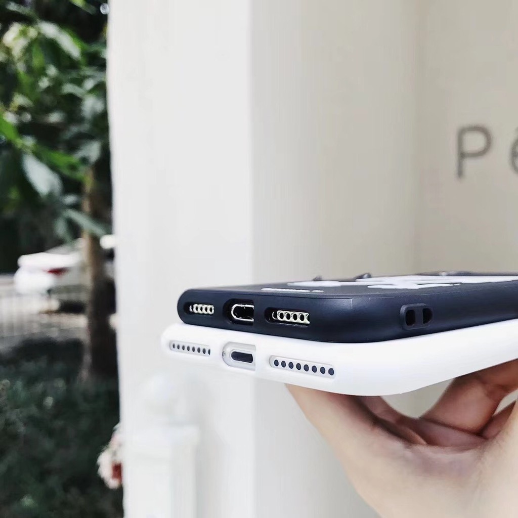 Ốp lưng nhựa dẻo TPU phong cách đường phố Off White cho IPhone 6s 7  8+ Xs Xr Xsmax 11 11promax SE22020 12 12promax Ốp iphone | BigBuy360 - bigbuy360.vn