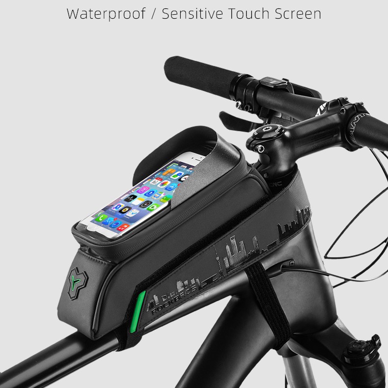 Túi đựng điện thoại Rockbros 6.5 inch chống thấm nước gắn khung xe đạp