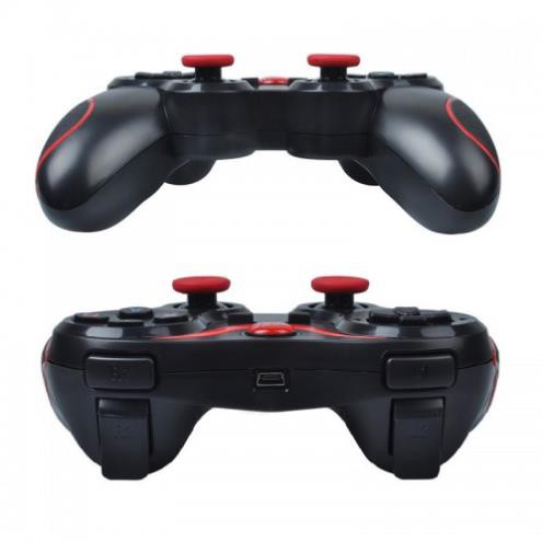 Freeship 50k Tay cầm chơi game không dây bluetooth Gamepad T3 -X3 tặng giá đỡ điện thoại