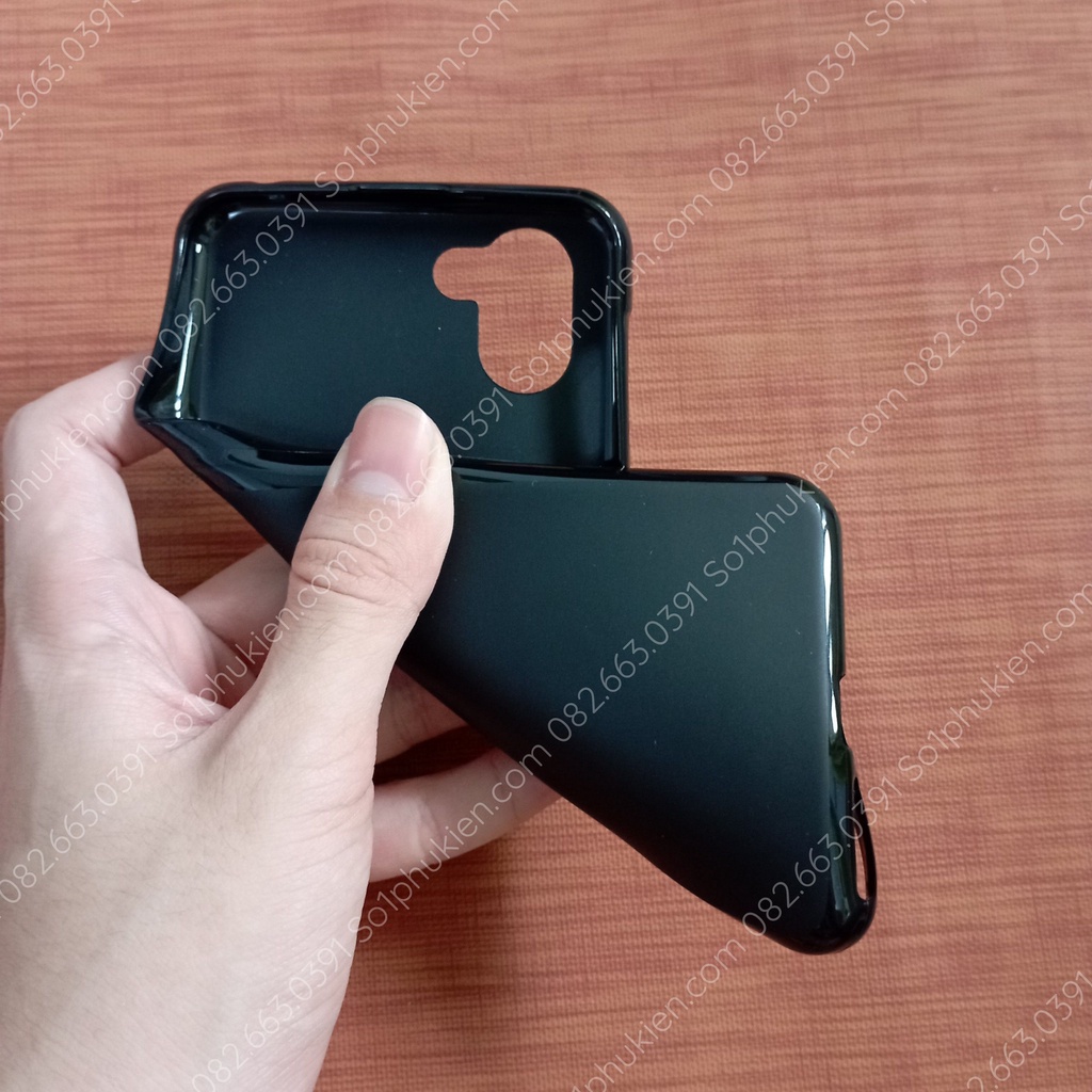 Ốp lưng Sharp Aquos R3 loại dẻo đen trơn, loại dẻo trong suốt bền đẹp