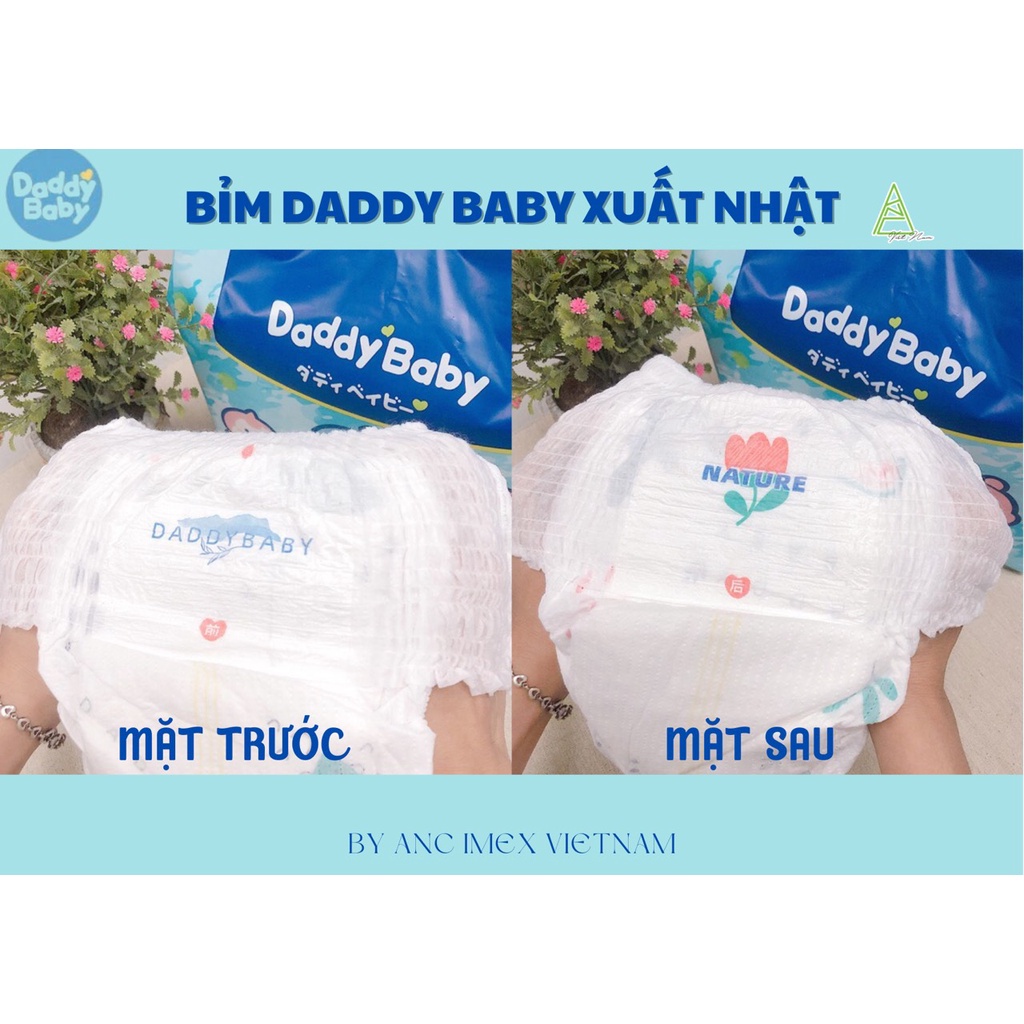 ⚡DÒNG XUẤT NHẬT⚡Bỉm quần DADDY BABY DÒNG XUẤT NHẬT CAO CẤP M44/L40/XL36/XXL32