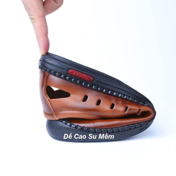 Giày Rọ Nam - Dép Rọ Da Bò (Mã DO-01) MN