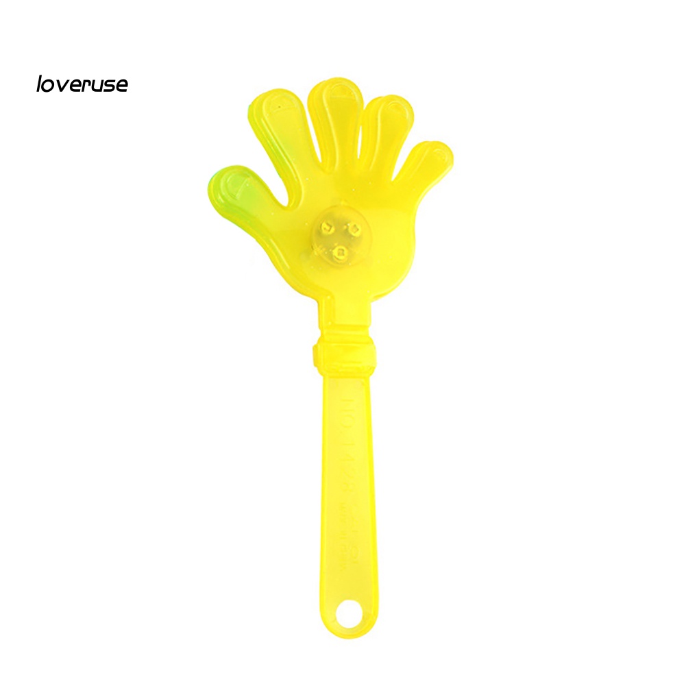 Đèn Led Hình Bàn Tay Kích Thước 24cm Bằng Nhựa Phát Sáng Trong Đêm Cheer Concert