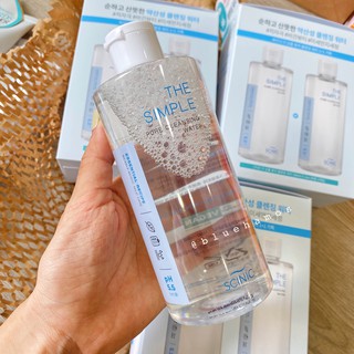 Nước tẩy trang dịu nhẹ SCINIC The simple cleansing water 300ml