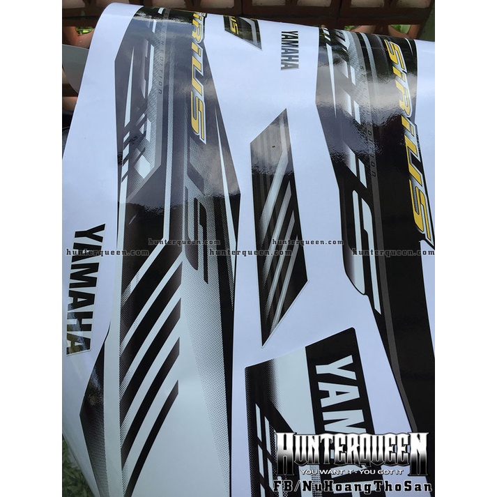 Tem rời Sirius - Tem 2014, đen trắng - Thiết kế theo yêu cầu, chỉnh sửa theo ý. Sắc nét, bền màu