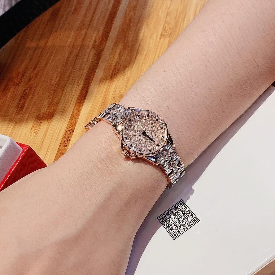 Đồng Hồ Nữ Davena 61809 Rose Gold 25mm Chính Hãng