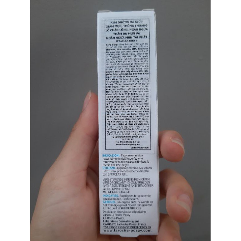 [Date 2024] Kem chấm mụn Laroche Posay Effaclar Duo+ 15ml | BigBuy360 - bigbuy360.vn